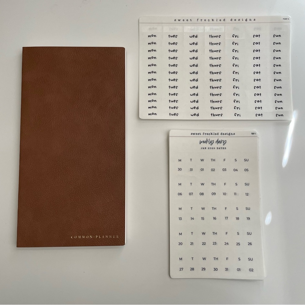 Sterling Ink (Undated) N1 Common Planner Horizontal Compact Full Year